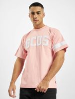 GCDS Logo T-Shirt rosa