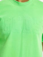 GCDS Unisex T-Shirt, Neon Green Cotton