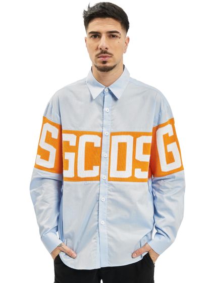 GCDS Hemd Hellblau