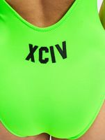 GCDS XCIV swimsuits green fluo