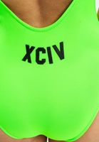 GCDS XCIV swimsuits green fluo
