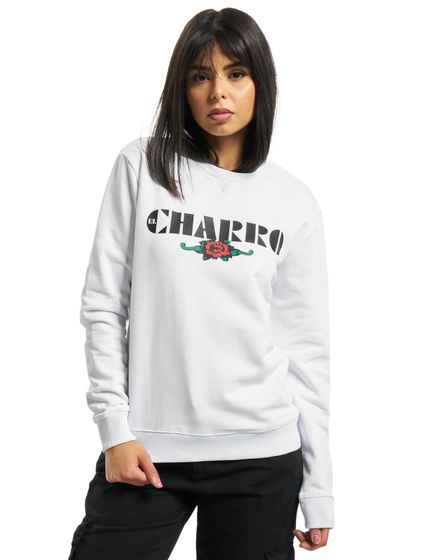 El Charro AAngel Sweatshirt Woman White