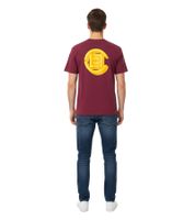Clot Shadow Logo Men's T-Shirt, Burgundy