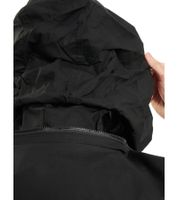 Marcelo Burlon Leichte Herren Jacke mit Logo-Techaus 100% Baumwolle mit praktischer Kapuze Windbreaker schwarz