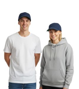 Adsum Overdyed Core Logo Hat Cotton Cap Unisex Cap Dark Blue