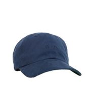 Adsum Overdyed Core Logo Hat Cotton Cap Unisex Cap Dark Blue