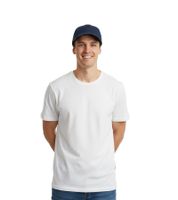 Adsum Overdyed Core Logo Hat Cotton Cap Unisex Cap Dark Blue