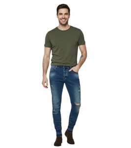 Jean skinny en denim Cayler & Sons ALLDD Stacked Ian – Bleu délavé sable