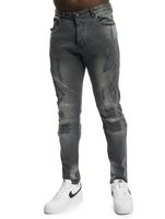 CAYLER & SONS  Panel-Jeanshose im Used-Look in Vintage-Schwarz