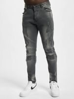 CAYLER & SONS  Panel-Jeanshose im Used-Look in Vintage-Schwarz