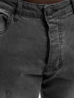 CAYLER & SONS  Panel-Jeanshose im Used-Look in Vintage-Schwarz