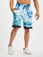 CAYLER & SONS  Csbl Meaning Of Life Tie Dye Sweat Shorts weiß/blau