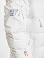 CAYLER & SONS BL Mission Control Half Zip Pufferjacke weiß/orange