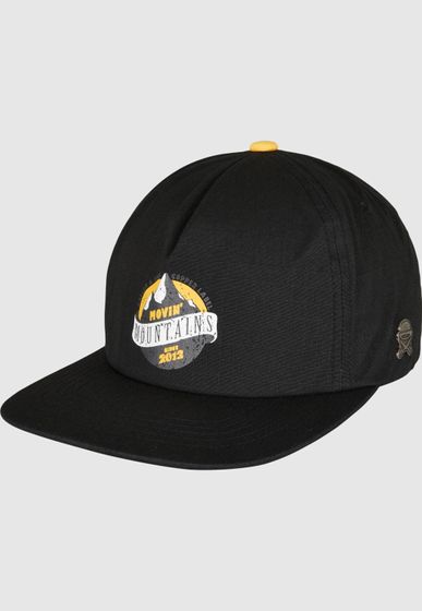Cappellino snapback CAYLER & SONS nero lavato/mc