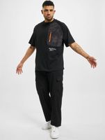 CAYLER & SONS Maglietta a maniche lunghe con tasca mimetica raglan nera/bianca