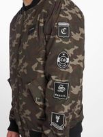 Cavallo de Ferro Stereo Bomberjacke in Tarnung