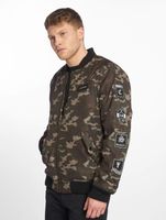 Cavallo de Ferro Stereo Bomberjacke in Tarnung