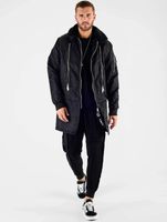 vsct Huge Decor Zipper Winterjacke schwarz