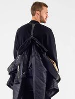 vsct Huge Decor Zipper Winterjacke schwarz