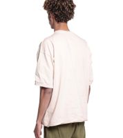 T-shirt homme DWD Studioz Ipanema à col rond avec grand imprimé sur le devant, en coton beige T-shirt homme DWD Studioz Ipanema à col rond avec grand imprimé sur le devant, en coton beige