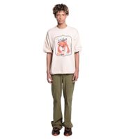 T-shirt homme DWD Studioz Ipanema à col rond avec grand imprimé sur le devant, en coton beige T-shirt homme DWD Studioz Ipanema à col rond avec grand imprimé sur le devant, en coton beige