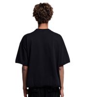 DWD Studioz Ipanema Men's Round Neck T-Shirt with Large Front Print, Black