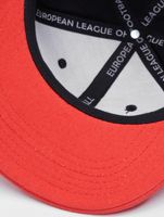 Cappellino snapback Berlin Thunder della European League of Football, nero pece/pomodoro