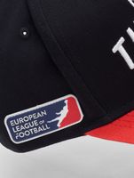 Cappellino snapback Berlin Thunder della European League of Football, nero pece/pomodoro