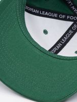 Gorras snapback de los Dragones del Barcelona de la Liga Europea de Fútbol, color verde edén