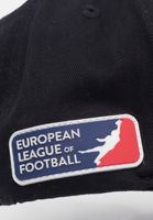 Casquettes snapback Helvetic Guards de la Ligue européenne de football, noir de jais