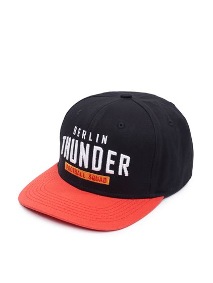 European League Of Football Berlin Thunder Snapback Caps jet black/tomato