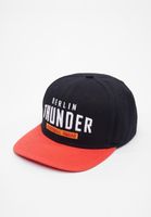 European League Of Football Berlin Thunder Snapback Caps tiefschwarz/tomate