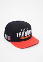 European League Of Football Berlin Thunder Snapback Caps tiefschwarz/tomate