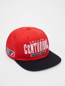 Gorras snapback Centuriones de la Liga Europea de Fútbol Colonia, color negro tomate/negro azabache