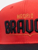 European League Of Football Madrid Bravos Snapback Caps NOS 25 tomatenbraun/tiefschwarz