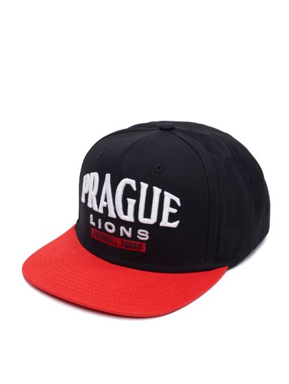 European League Of Football Prague Lions Snapback Caps jet black