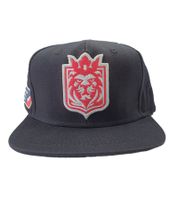 Gorras snapback de los Prague Lions de la Liga Europea de Fútbol en negro azabache
