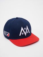 Gorras Snapback de los Mosqueteros de París de la Liga Europea de Fútbol, color azul cielo/tomate