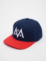 Gorras Snapback de los Mosqueteros de París de la Liga Europea de Fútbol, color azul cielo/tomate