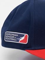 Gorras Snapback de los Mosqueteros de París de la Liga Europea de Fútbol, color azul cielo/tomate