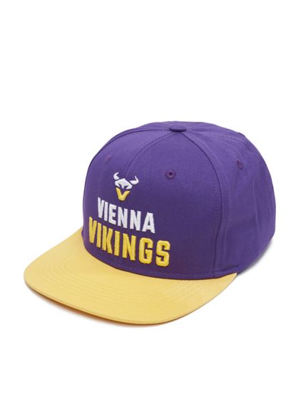 Casquette Snapback Ligue européenne de football Vienna Vikings NOS 25 Tillandsia violet/jaune