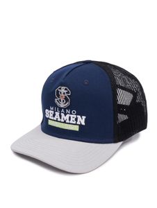 European League Of Football Milano Seamen Trucker Caps Festzug blau/ hoch geschnitten