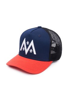Cappellino da camionista dei Paris Musketeers della European League of Football, blu/pomodoro