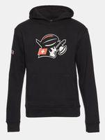 European League Of Football – ELF Helvetic Guards 1 Herren Kapuzenpullover Baumwoll-Sweater Schwarz