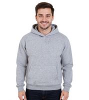 European League Of Football Blank Cotton Hoodies Heather Gray European League Of Football Blank Cotton Hoodies Heather Gray