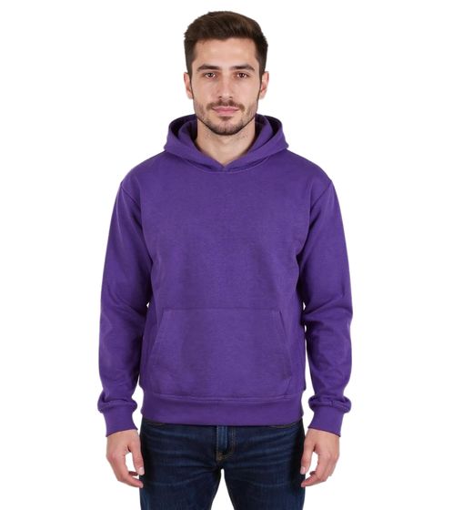 European League Of Football Blank Hoodies Tillandsia purple