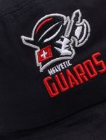 Casquettes Helvetic Guards de la Ligue européenne de football noir de jais