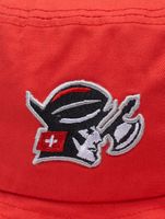 Casquettes des gardes helvétiques de la Ligue européenne de football (tomate)