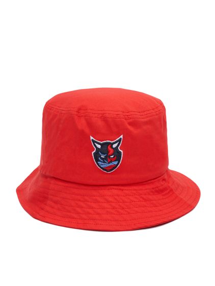 European League Of Football Bucket Hat Hamburg Sea Devils NOS 25 tomato