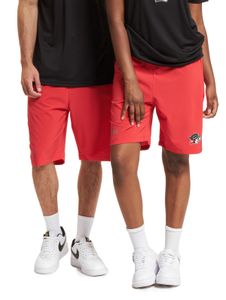 European League Of Football Helvetic Guards On-Field Performance Shorts red